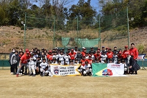 2019年3月23日（土）ブラジルの少年野球チームと親善試合